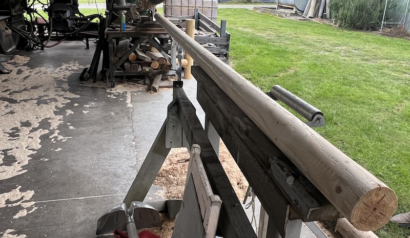 One of the biggest advantages of lathe-turned poles is uniformity. Every pole is precision-shaped on a lathe to a consistent diameter from end to end.